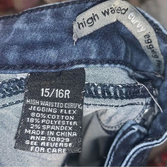 Rue21 high rise button skinny jeans - Picture 2 of 3